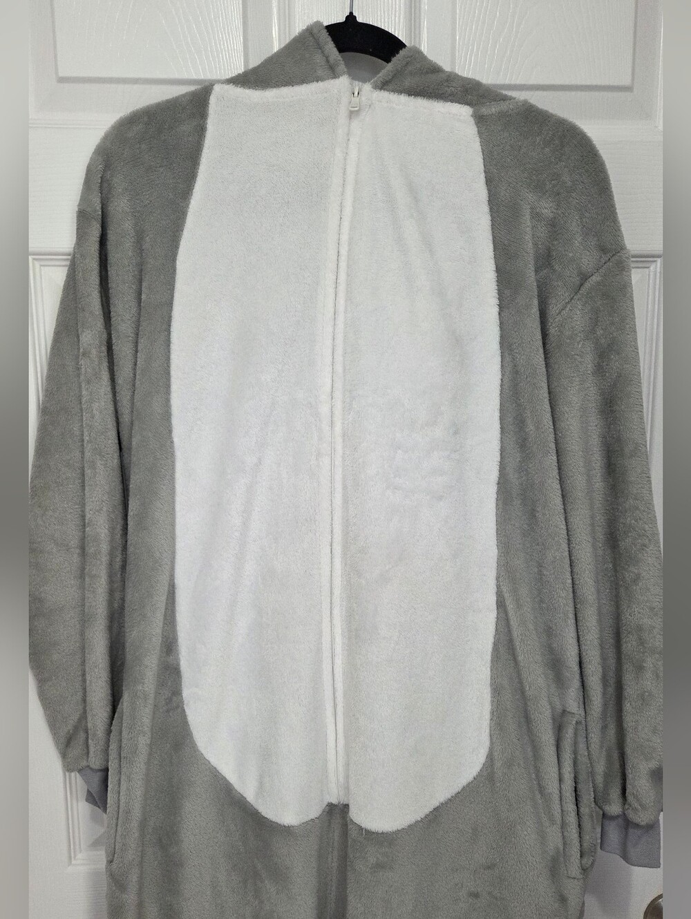 Adult Unisex Bunny Onesie Costume for Halloween Animal Cosplay size Small - Picture 3 of 12